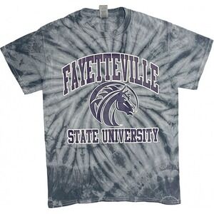 Fayetteville State University Tie Dye Short Sleeve Graphic Tee Men's Small S NWT